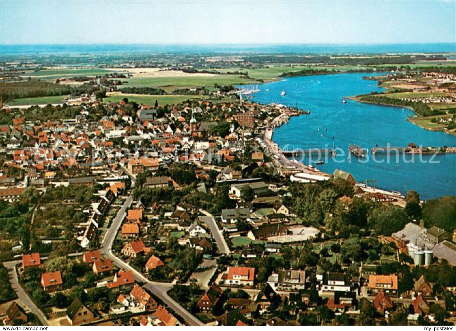 Kappeln Schlei Fliegeraufnahme