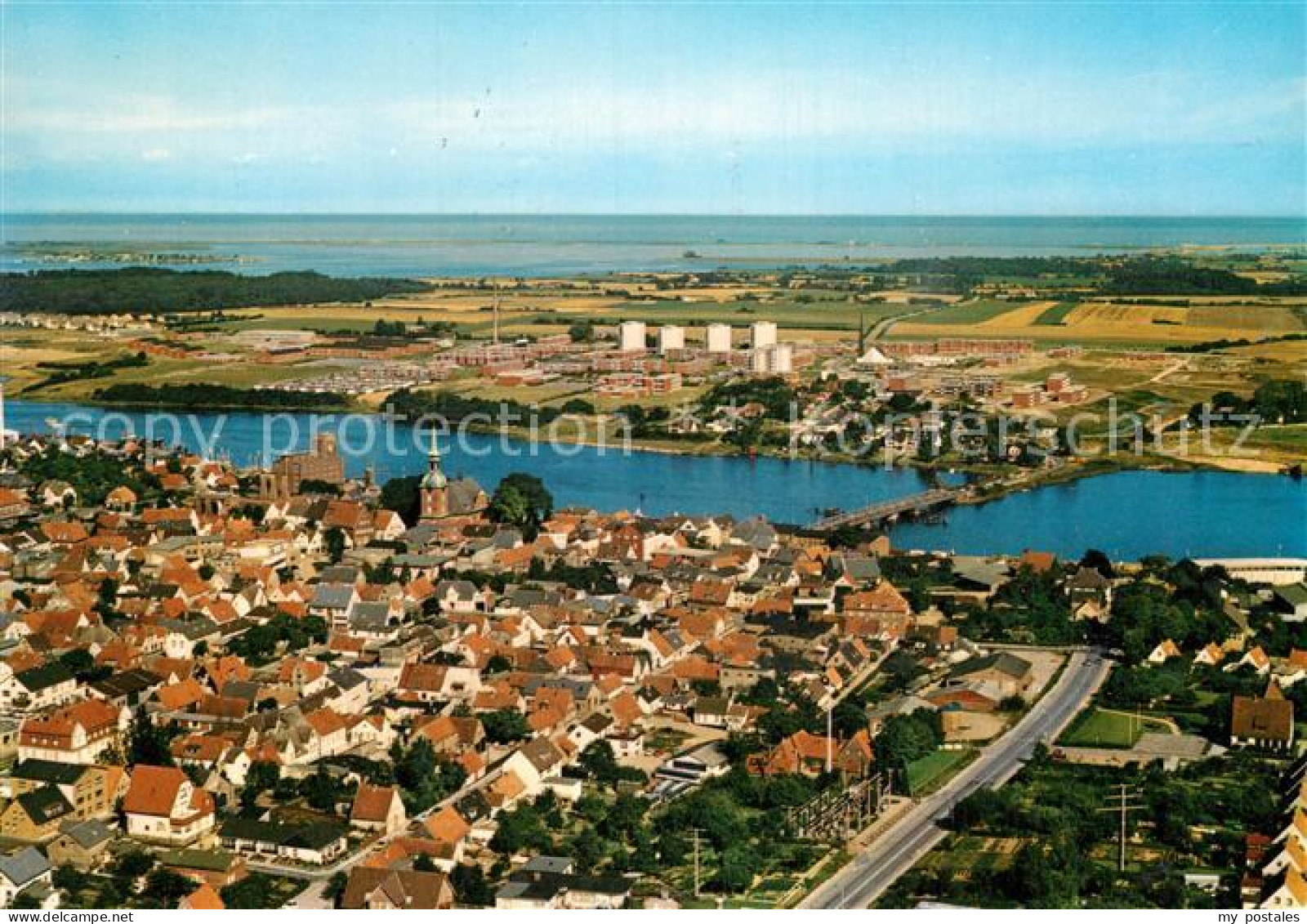 Kappeln Schlei Fliegeraufnahme