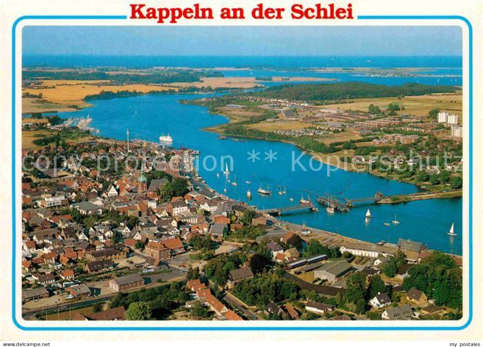 Kappeln Schlei Fliegeraufnahme