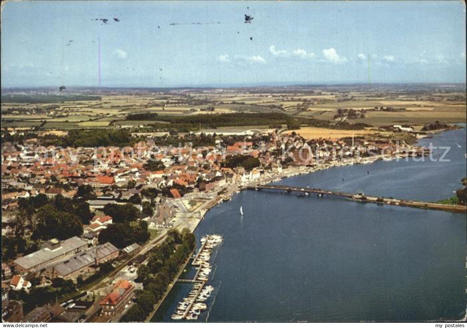 Kappeln Schlei Fliegeraufnahme