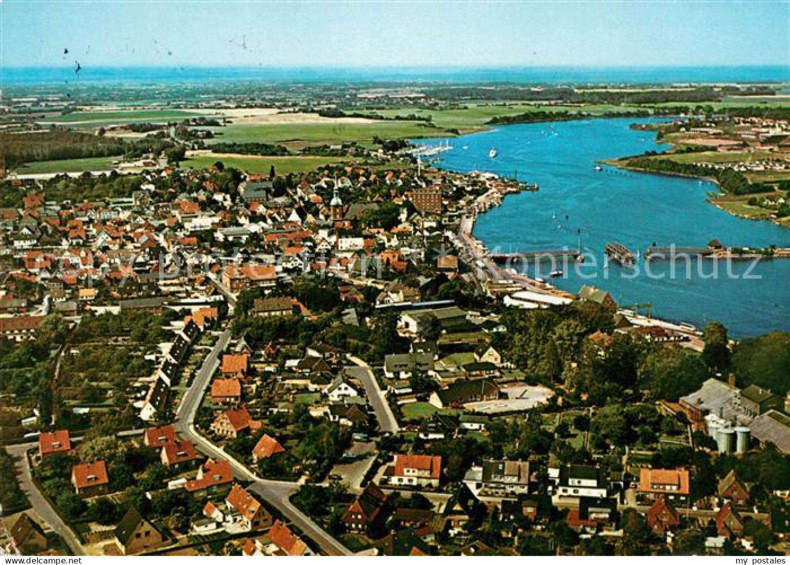 Kappeln Schlei Fliegeraufnahme