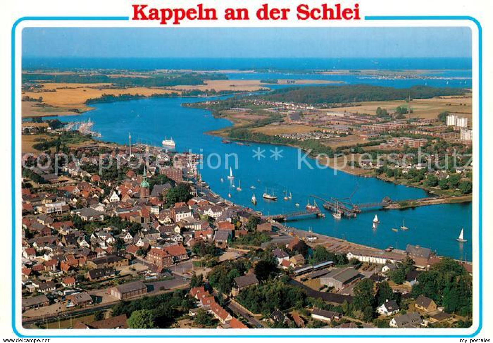 Kappeln Schlei Fliegeraufnahme