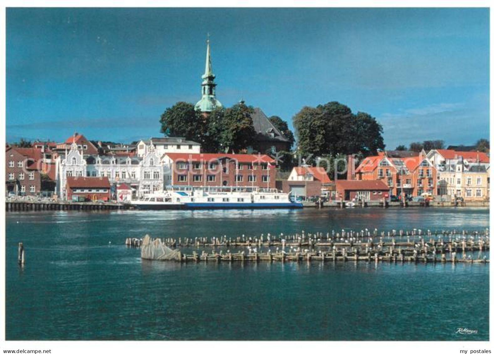 Kappeln Schlei Teilansicht