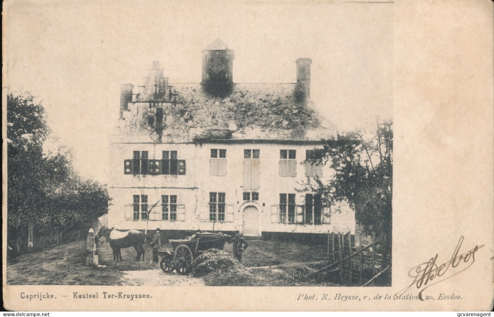 KAPRIJKE        KASTEEL TER KRUYSSEN