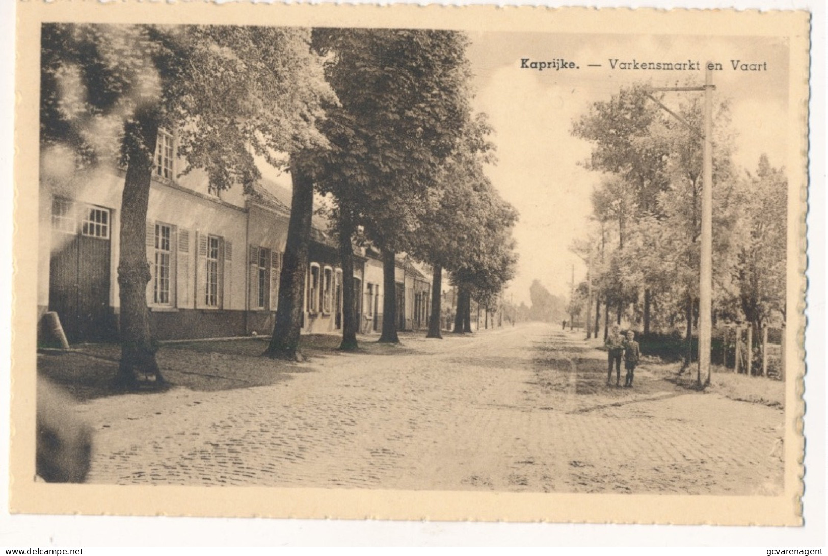 KAPRIJKE    VARKENSMARKT EN VAART