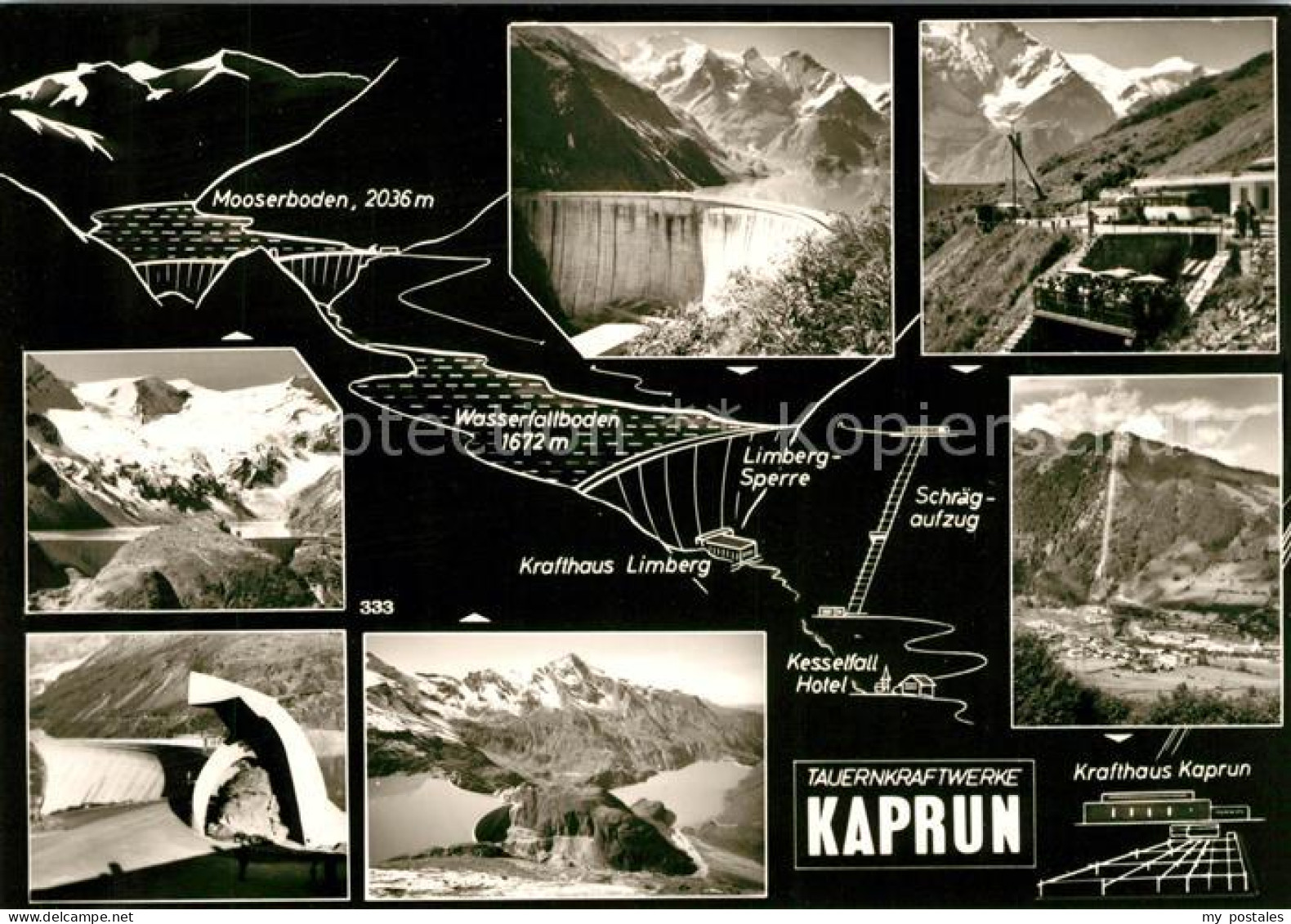 Kaprun Krafthaus Kaprun Tauernkraftwerke Mooserboden