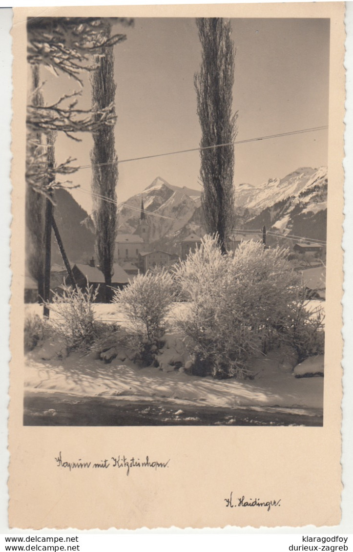 Kaprun old photopostcard (photo: Karl Heidinger) posted 1937 b200110