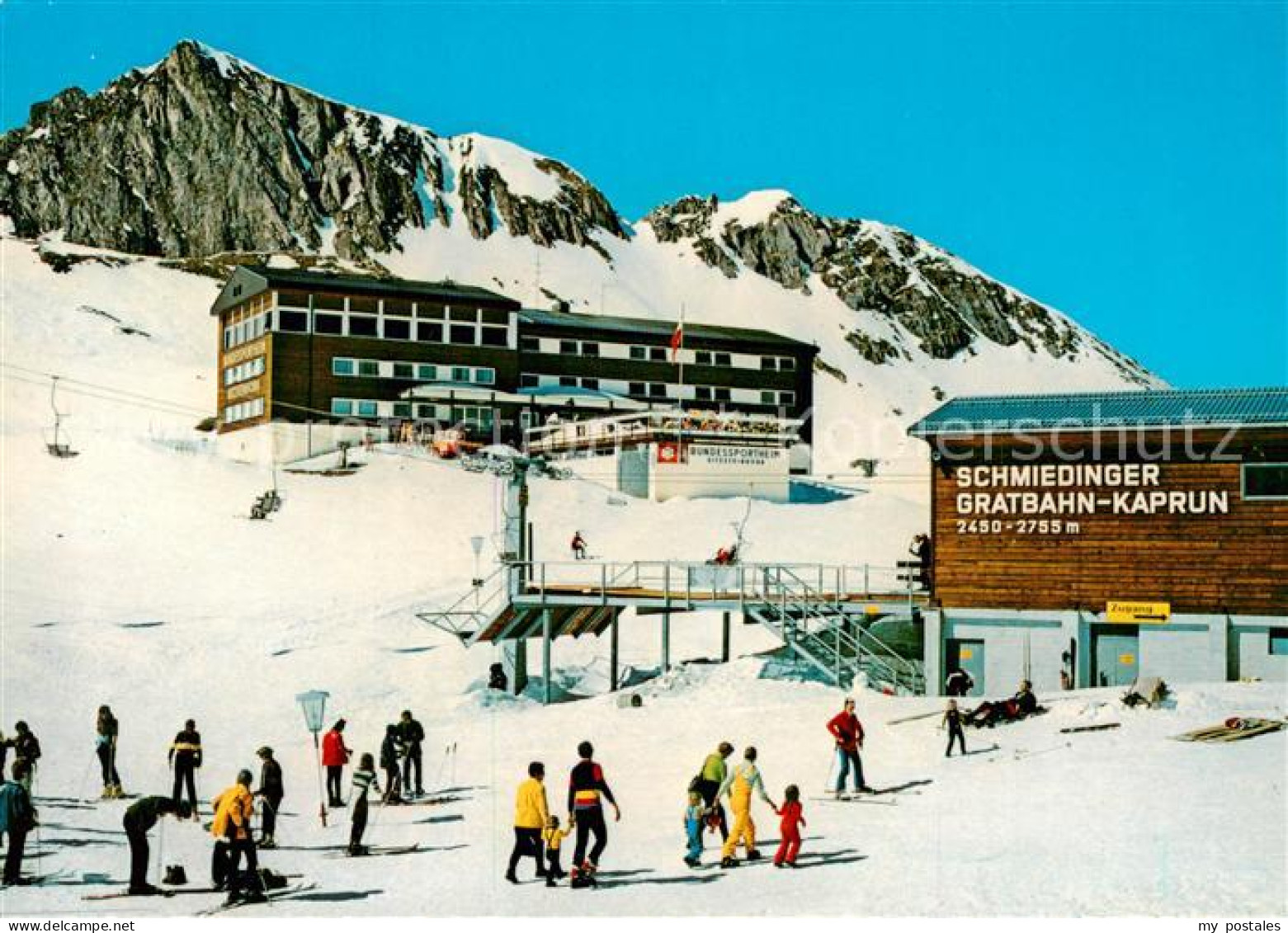 Kaprun Schmiedinger Gratbahn Kaprun Bundessportheim Kitzsteinhorn