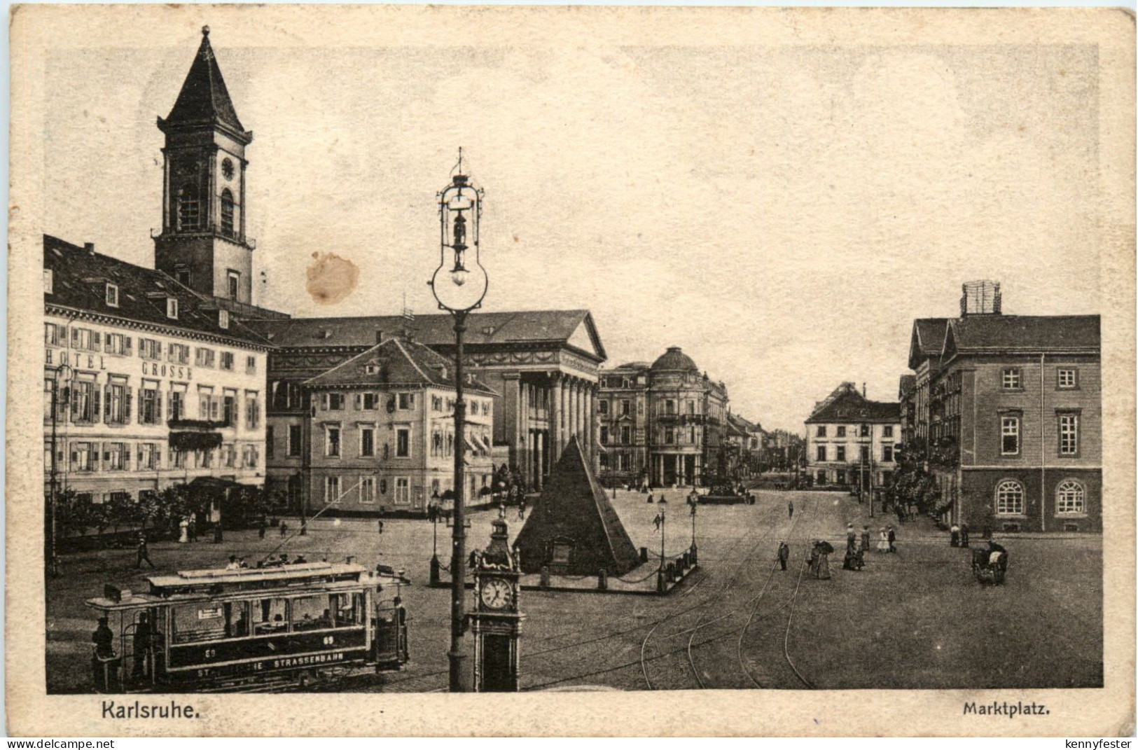 Karlsruhe - Marktplatz
