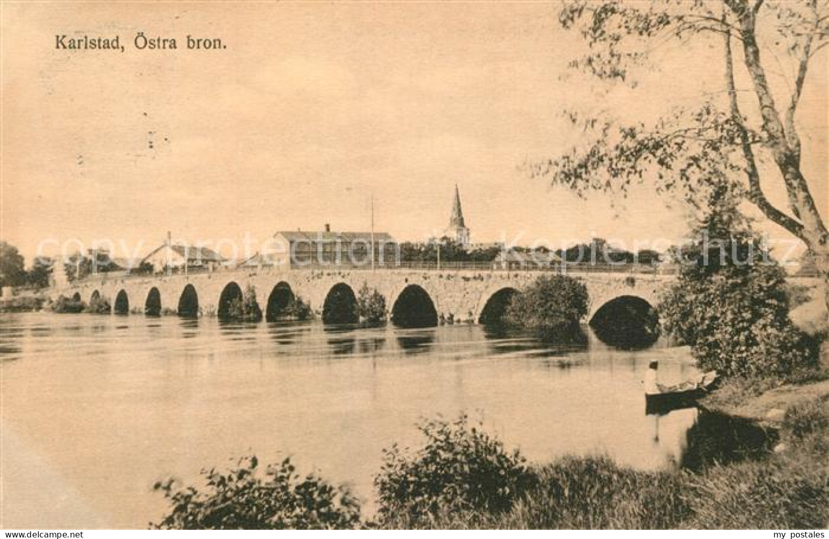 Karlstad Sweden oestra bron