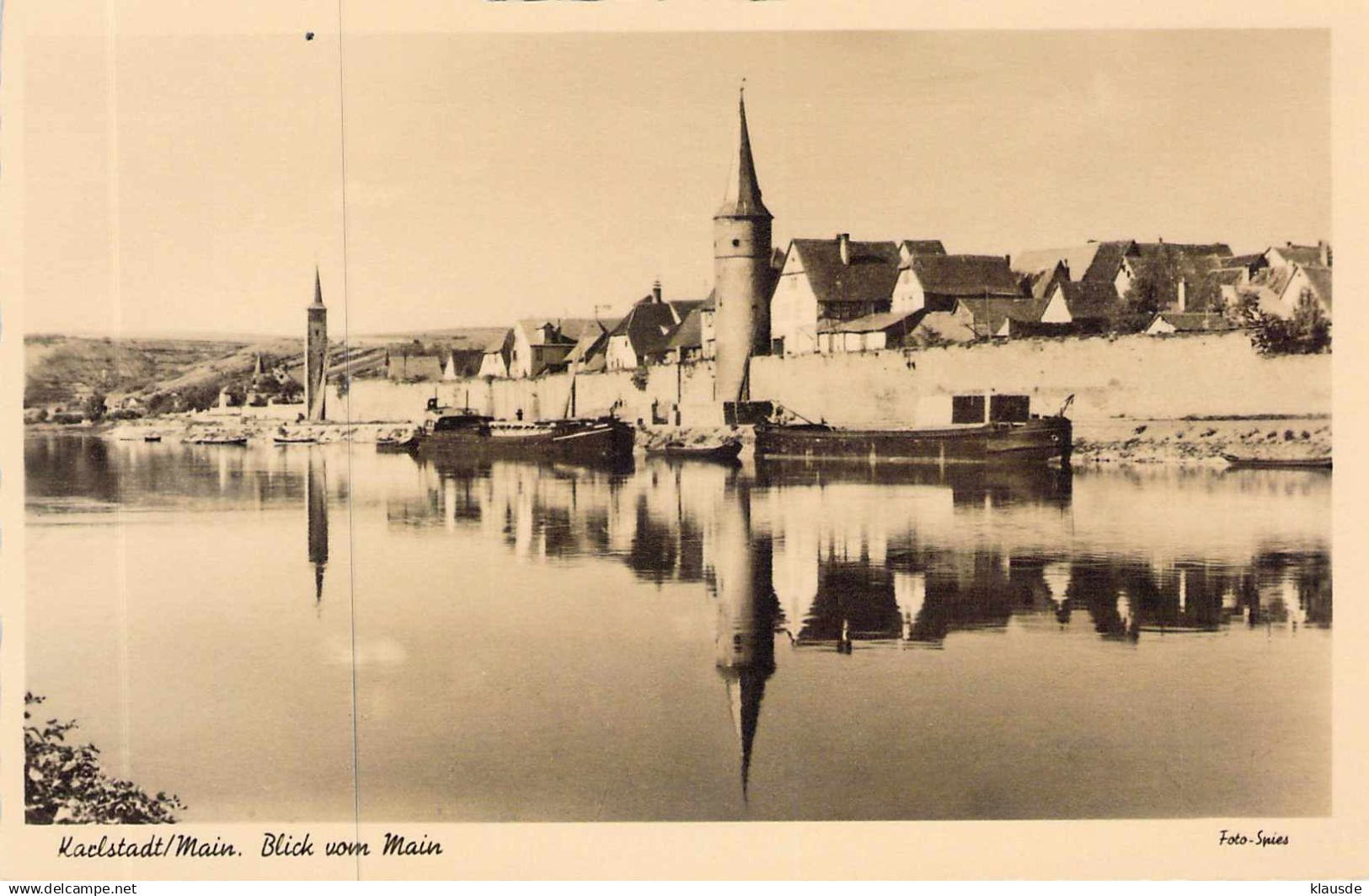 Karlstadt/Main - Blick vom Main