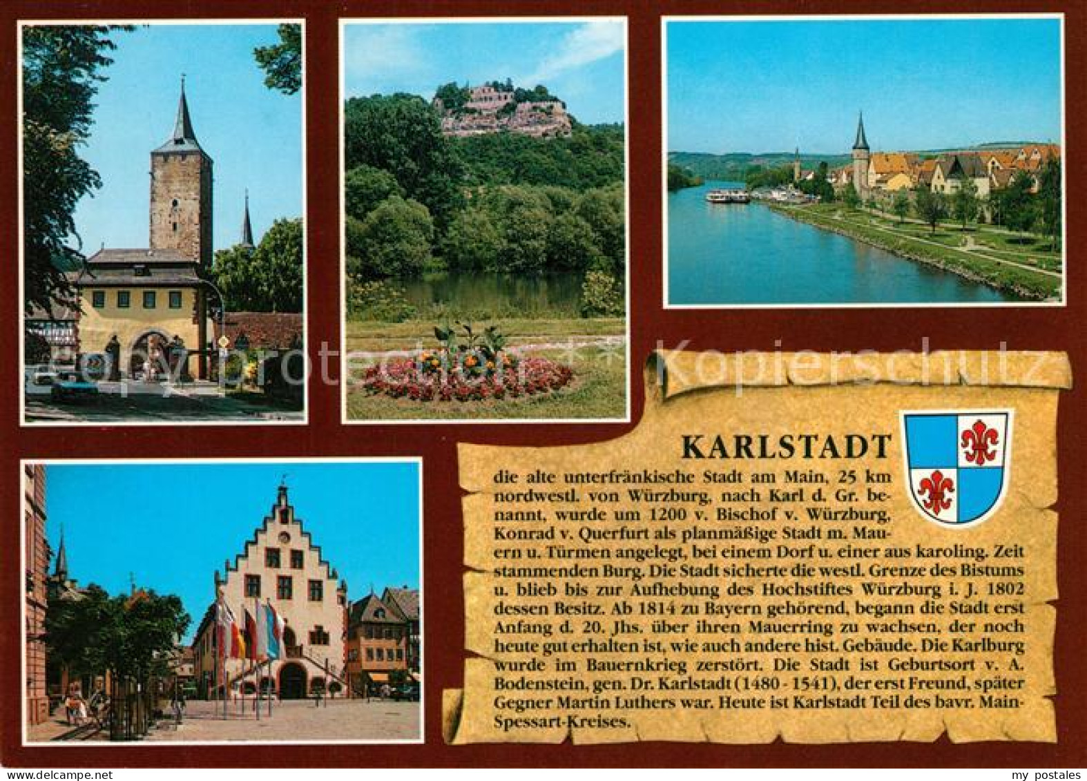 Karlstadt Main Burgruine