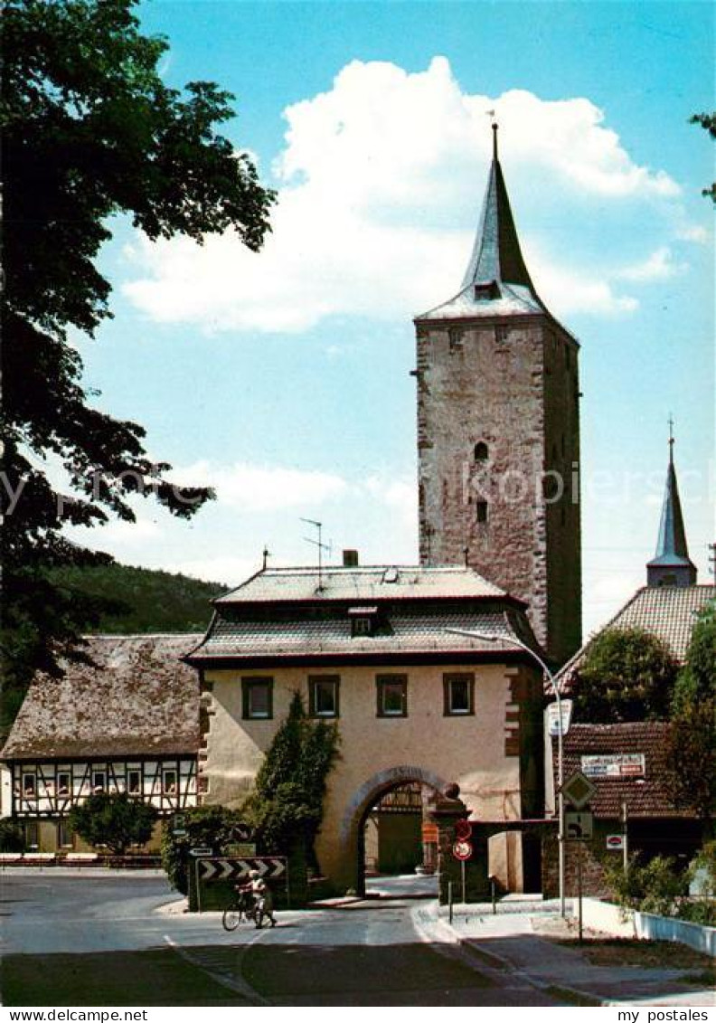 Karlstadt Main Oberes Tor Turm