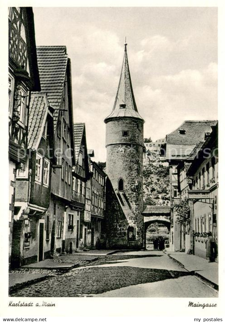 Karlstadt Main Stadttor Maingasse
