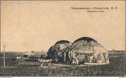 Postcard Petropawl Jurte 1917