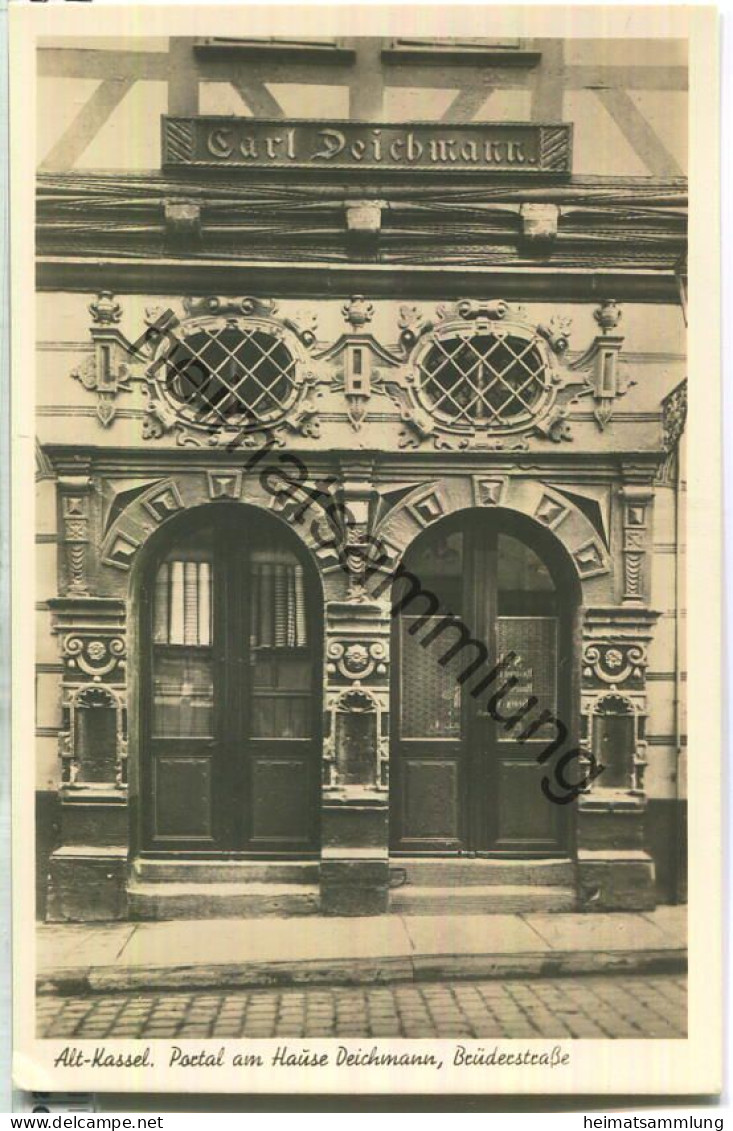 Kassel - Brüderstrasse - Haus Deichmann - Verlag Bruno Hansmann Kassel