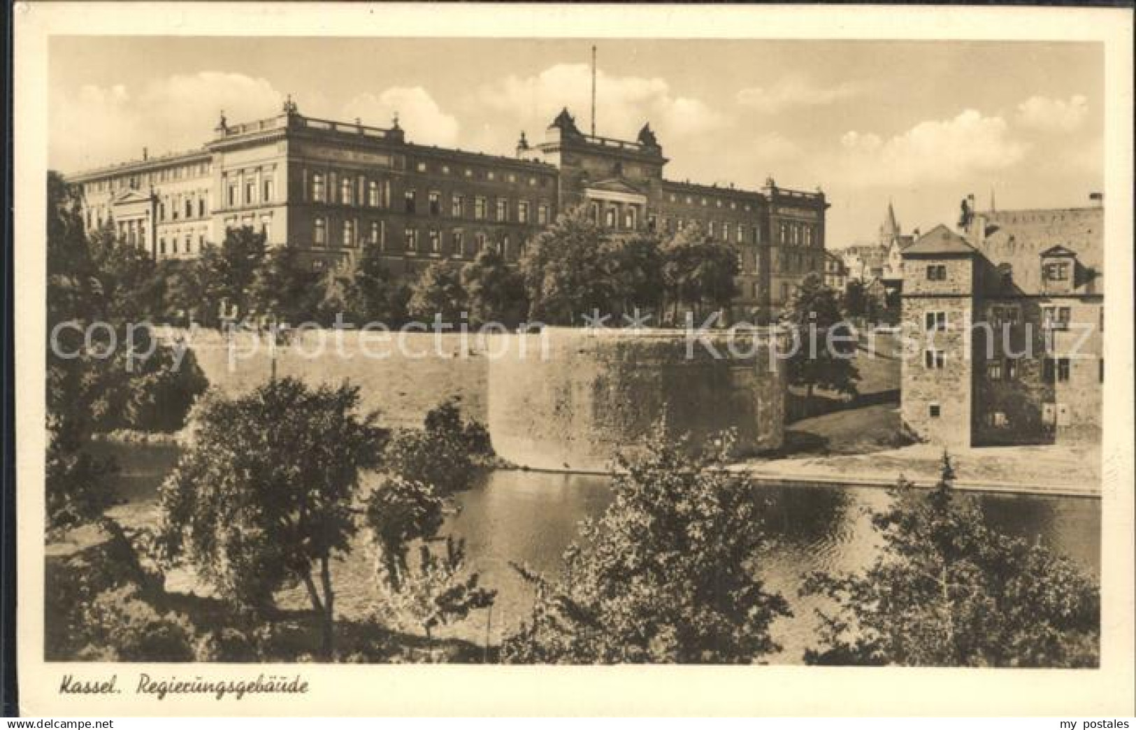 Kassel Regiergunsgebaeude Serie Alt Kassel Nr 44