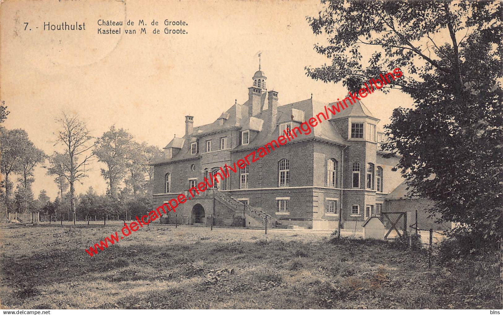 Kasteel van M. de Groote - Houthulst