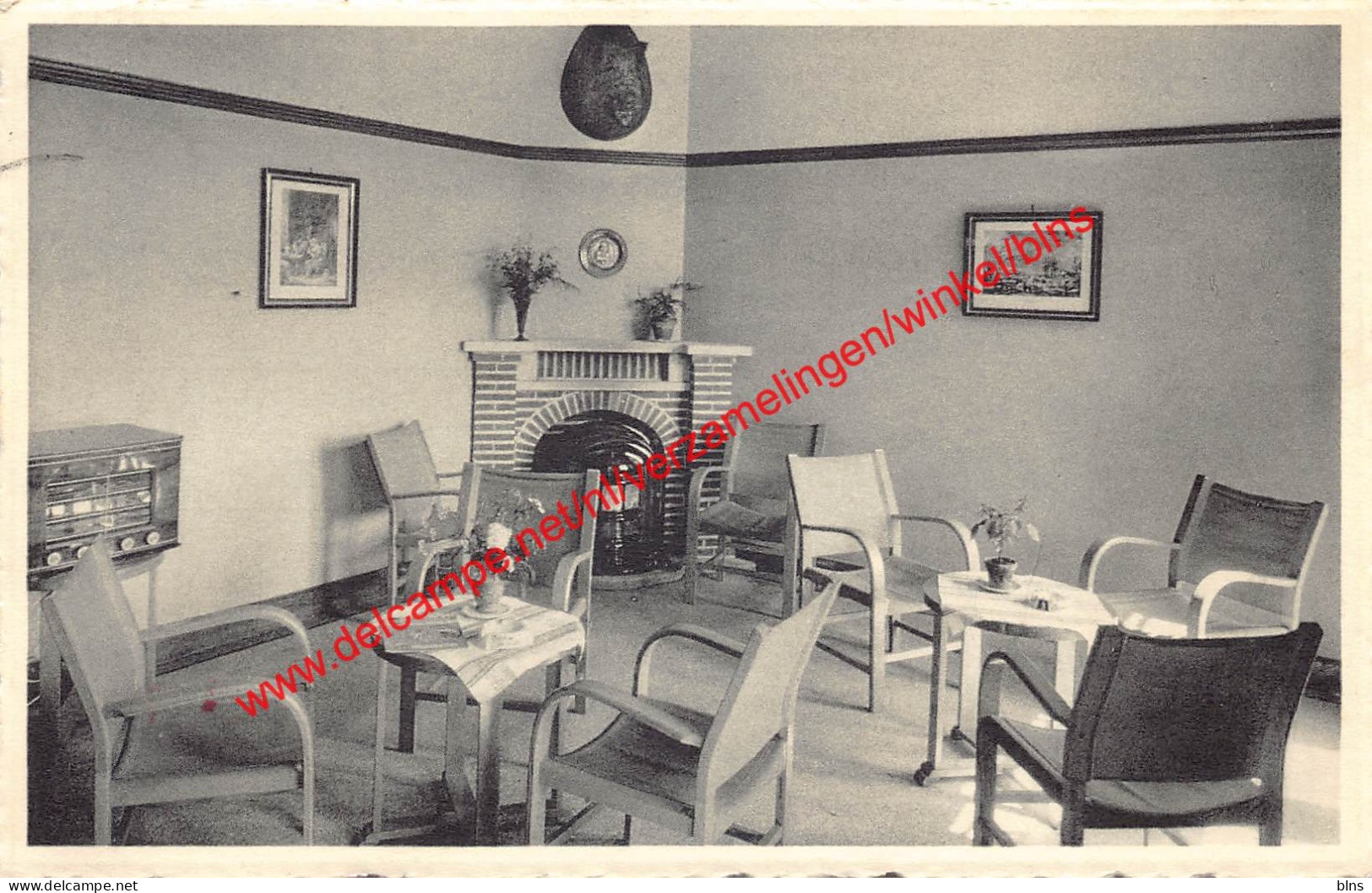 Kasteel van Targnon - Kindervreugde - Lorcé - het salon - Stoumont