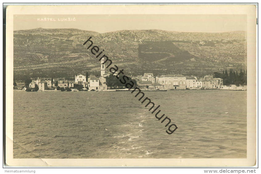 Kastel Luksic - Foto-Ansichtskarte - Verlag Foto Koro Kastel Stari