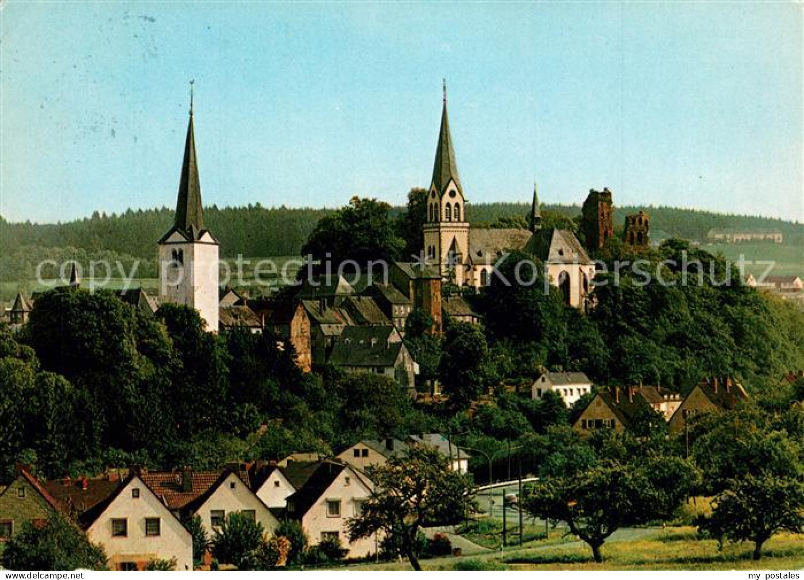 Kastellaun Hunsrueck Kirchenpartie