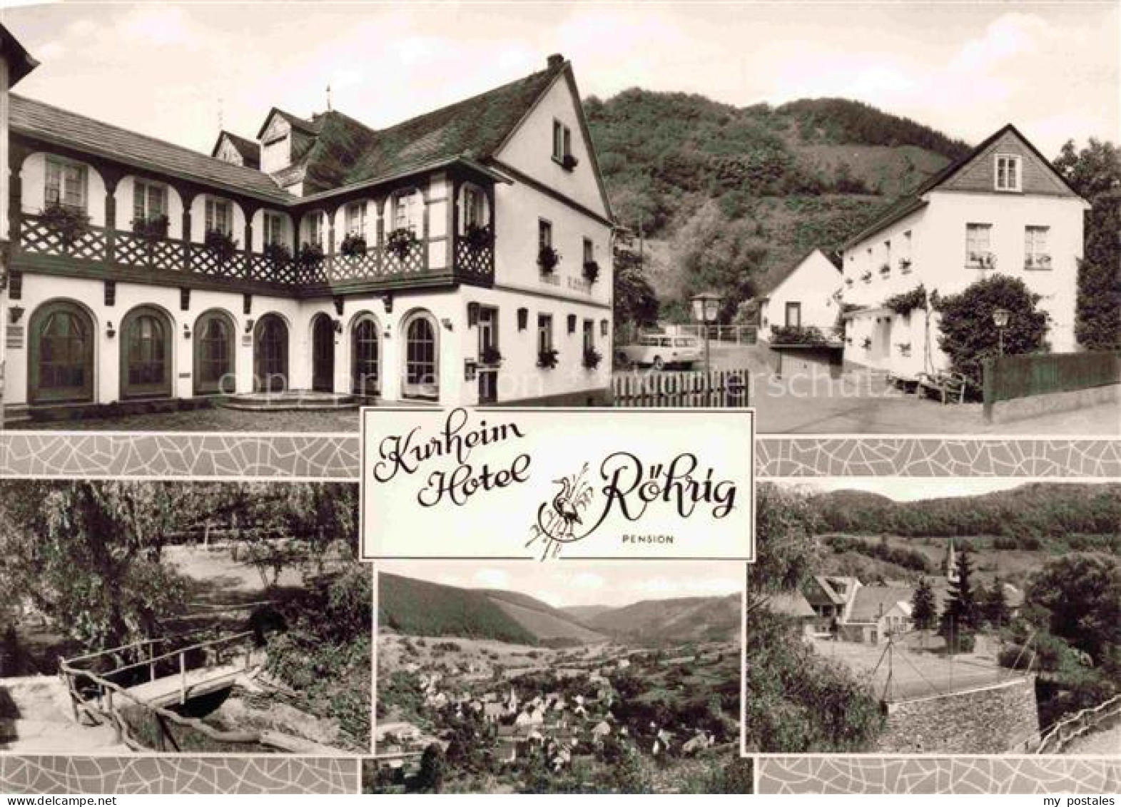 Kastellaun Hunsrueck Kurheim Hotel Roehrig Teilansichten Panorama