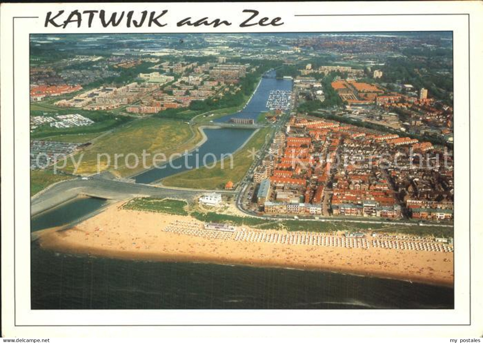 Katwijk aan Zee Fliegeraufnahme