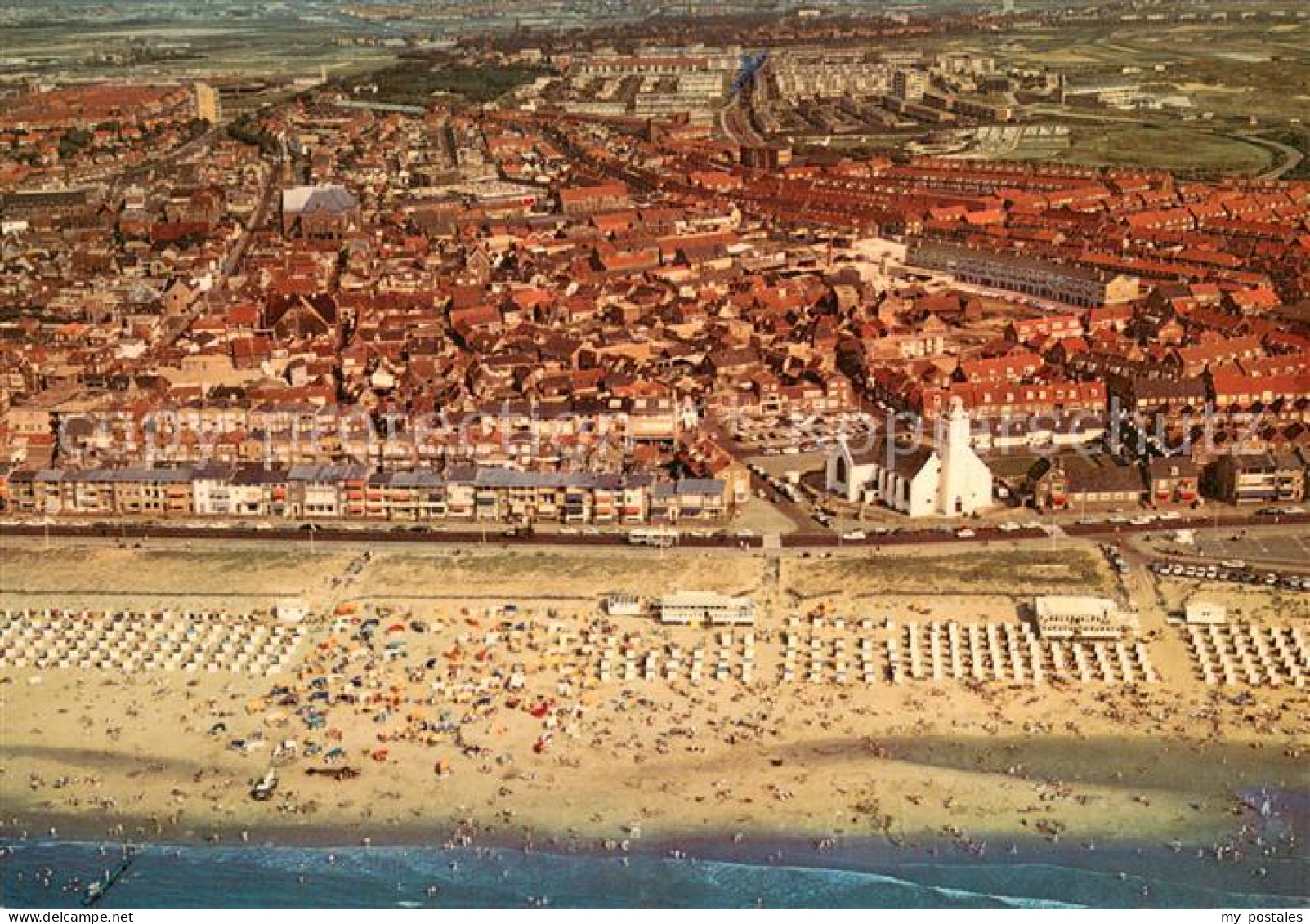 Katwijk aan Zee Fliegeraufnahme