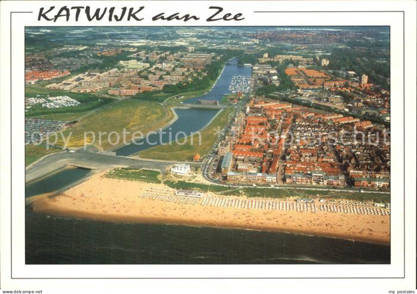 Katwijk aan Zee Fliegeraufnahme