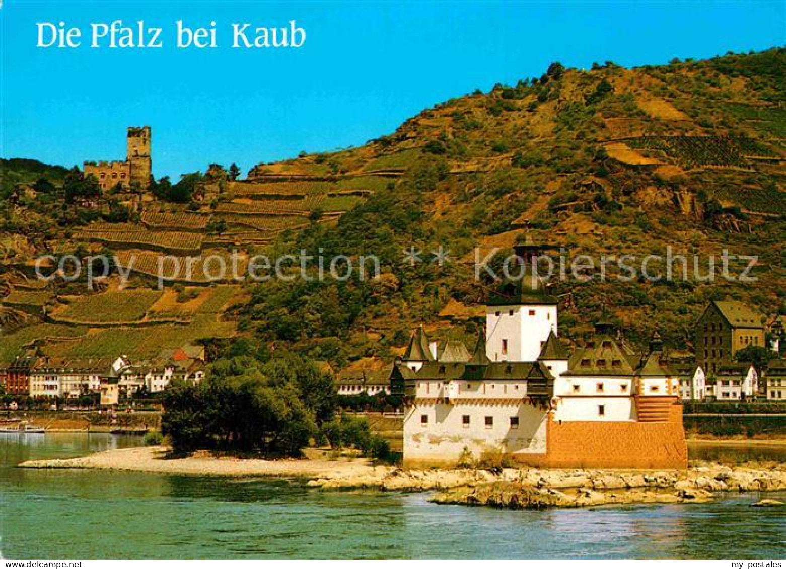 Kaub Burg Gutenfels Burg Pfalz