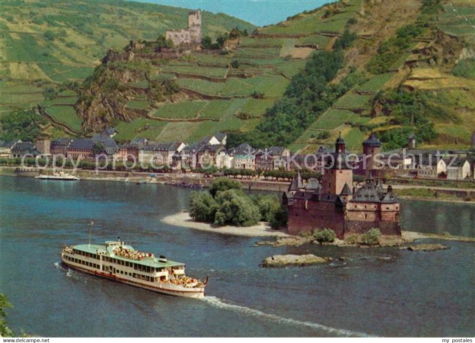 Kaub Die Pfalz im Rhein
