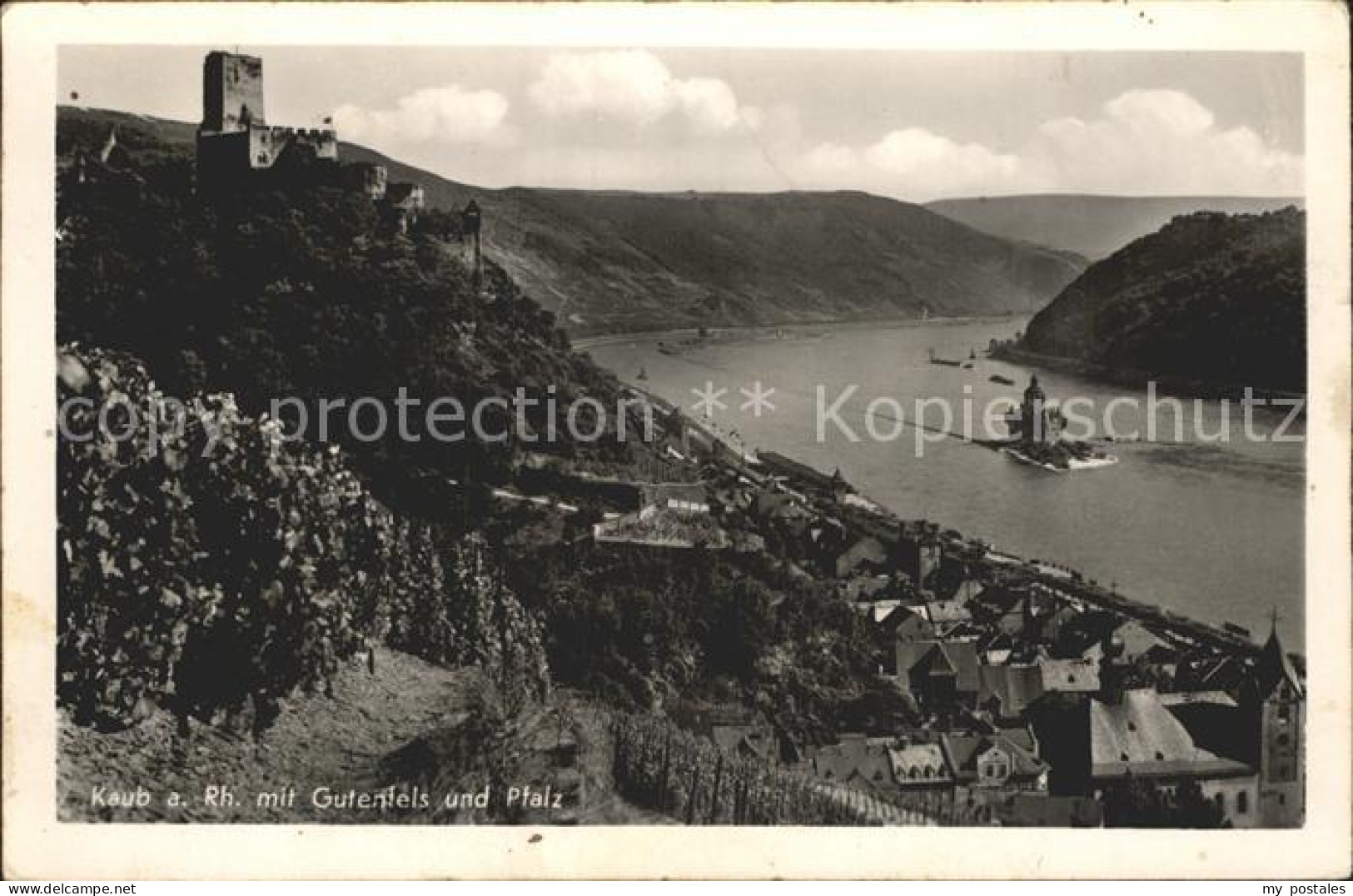 Kaub mit Gutenfels und Pfalz