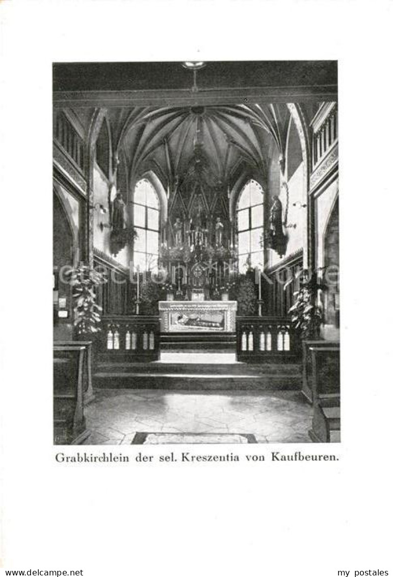 Kaufbeuren Grabkirche der seligen Kreszentia von Kaufbeuren