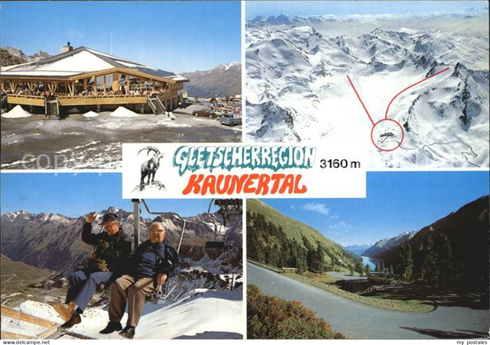 Kaunertal Sesselbahn Bergstation