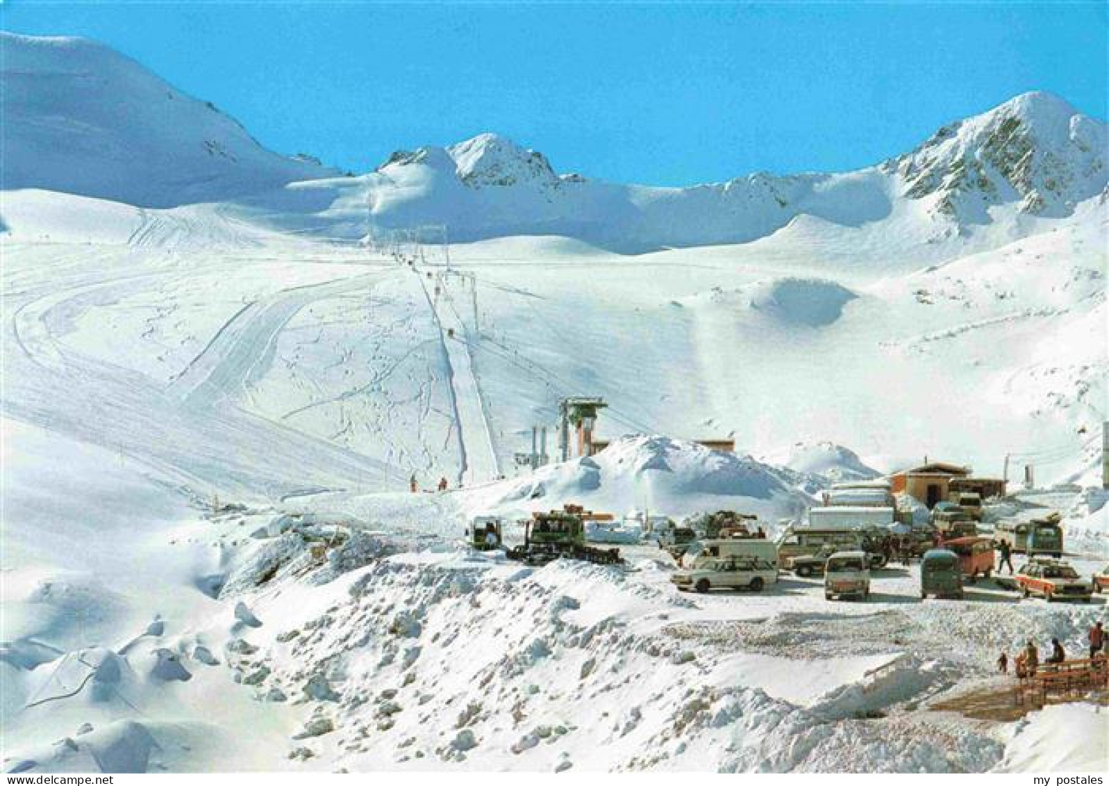 Kaunertal Tirol AT Sommerschigebiet Weisseelift