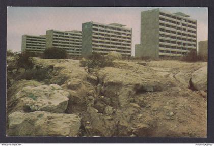 Vintage postcard USSR Kazakhstan Shevchenko Aktau Modern Apartment Blocks