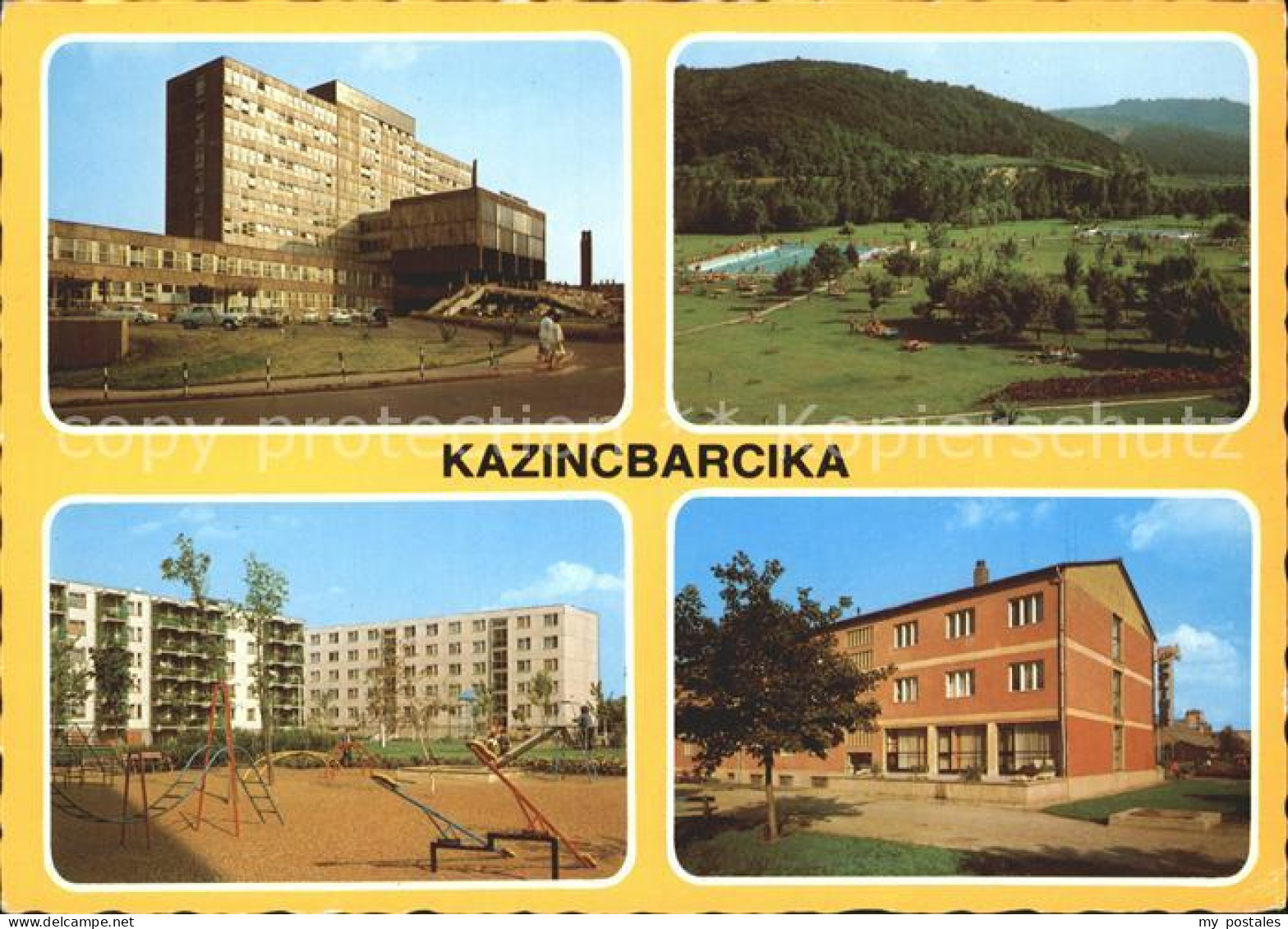 Kazincbarcika Hotels Spielplatz Schwimmbad