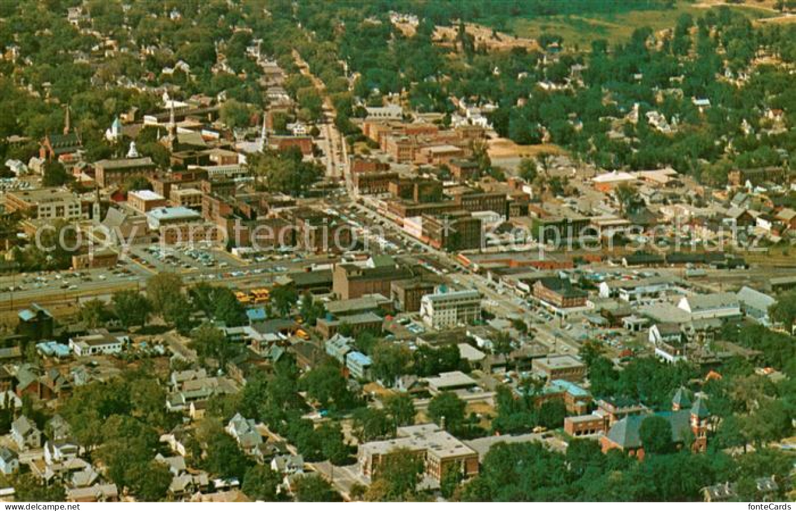 Keene New Hampshire Fliegeraufnahme