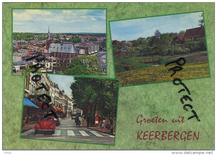 Keerbergen :  groeten uit  ( verso CROMO )