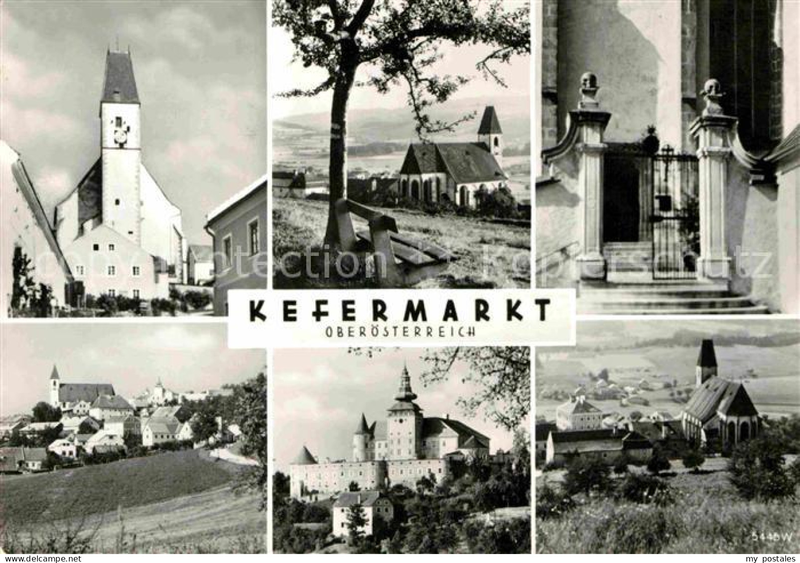 Kefermarkt Kirche Burg Portal Teilansicht