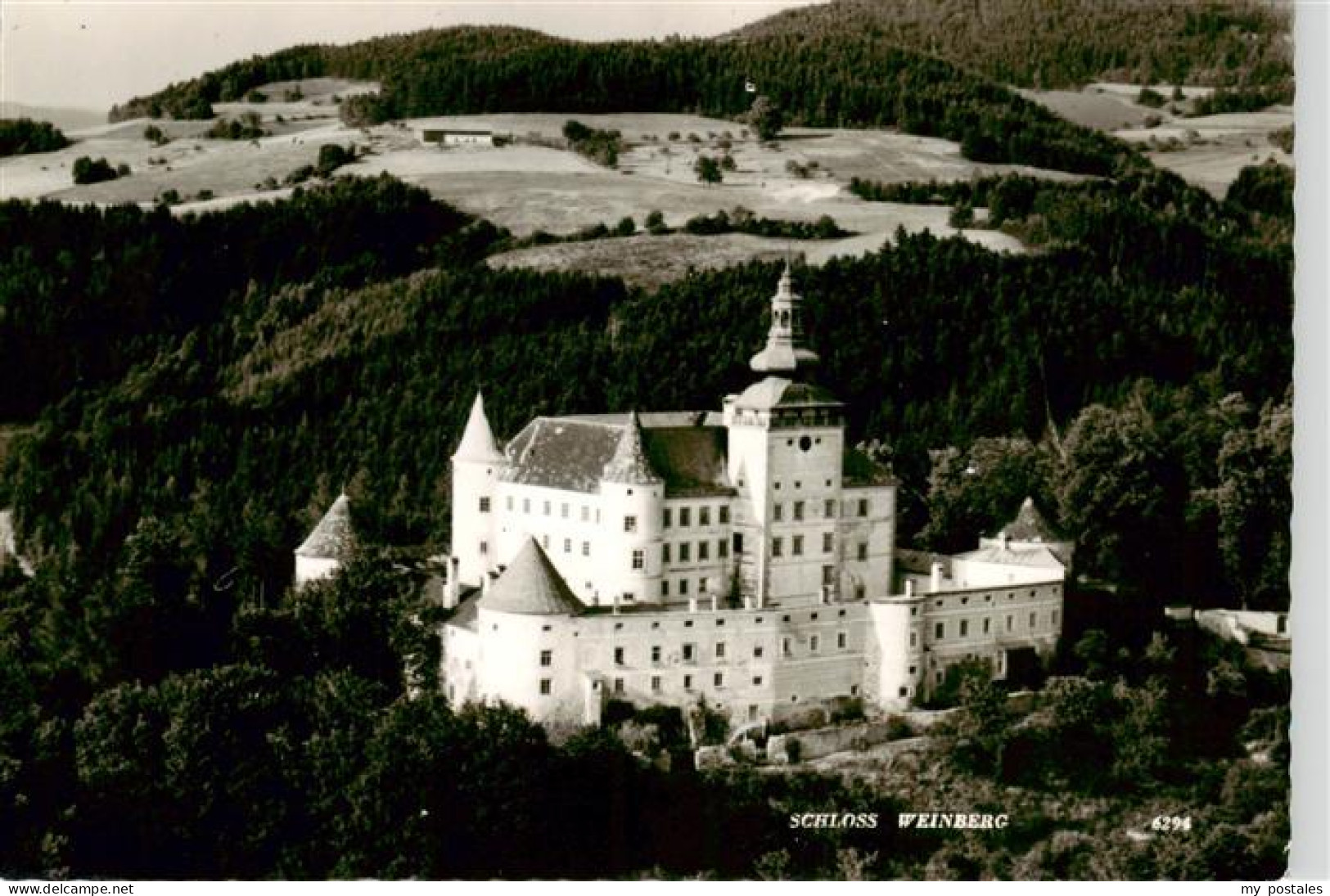Kefermarkt Schloss Weinberg Fliegeraufnahme