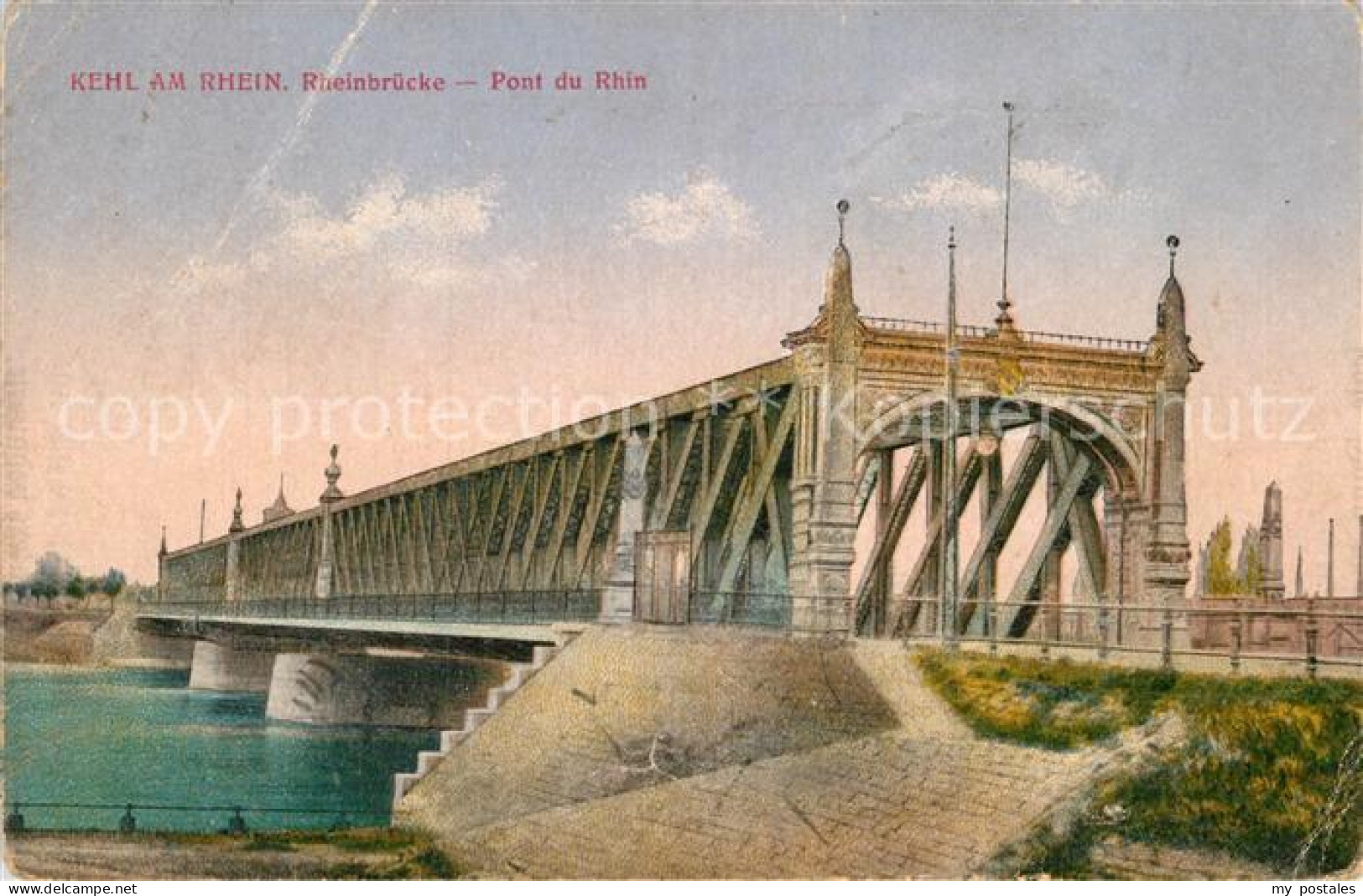 Kehl Rhein Rheinbruecke