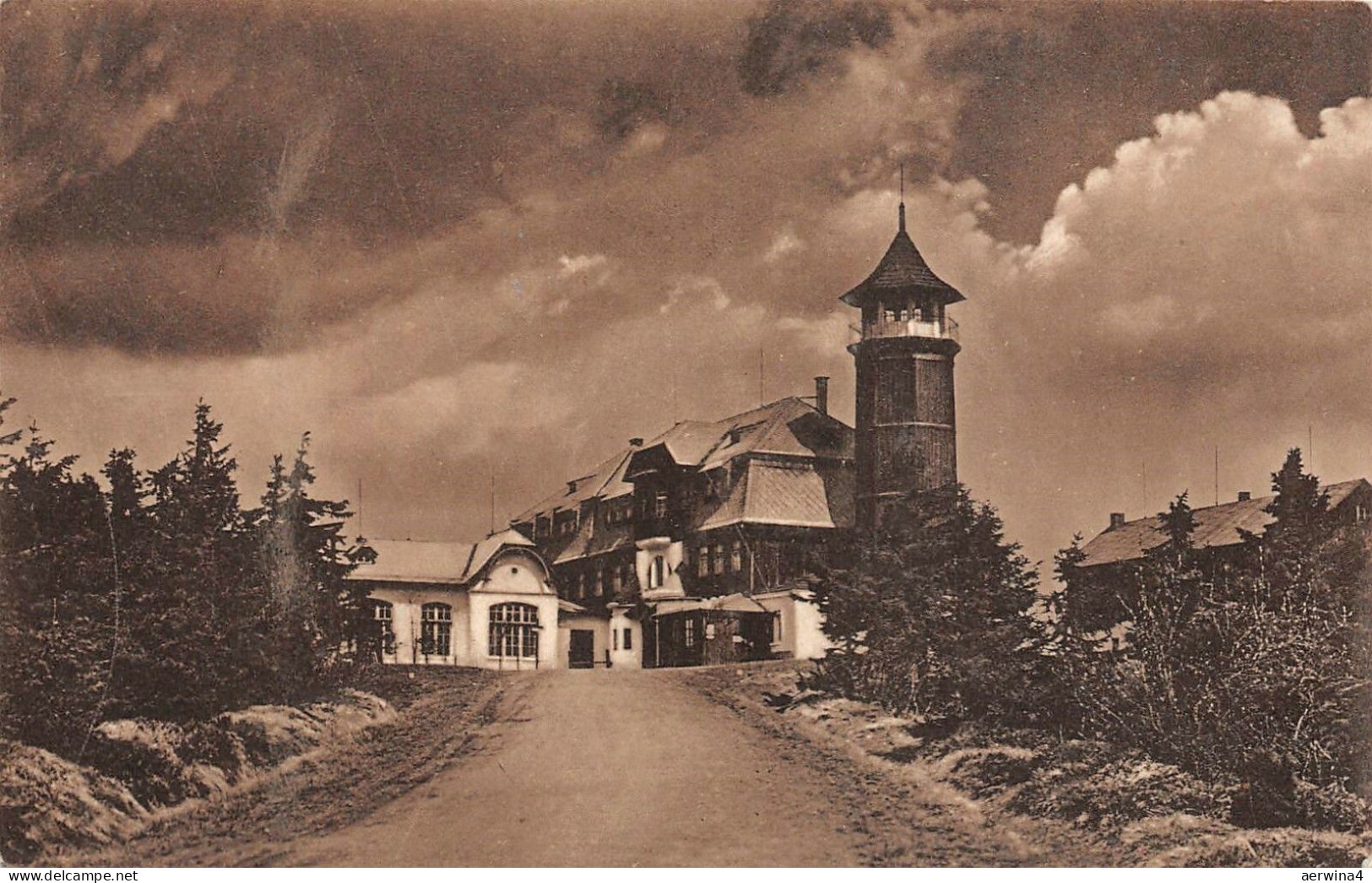 Keilberg Klinovec Böhmen Mähren Postkarte