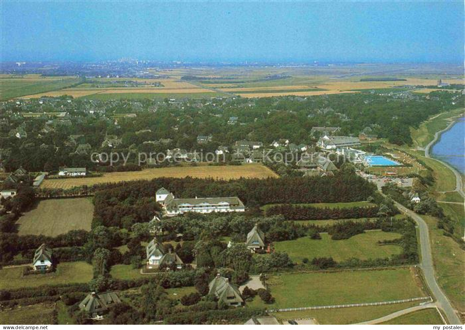 Keitum Sylt Fliegeraufnahme