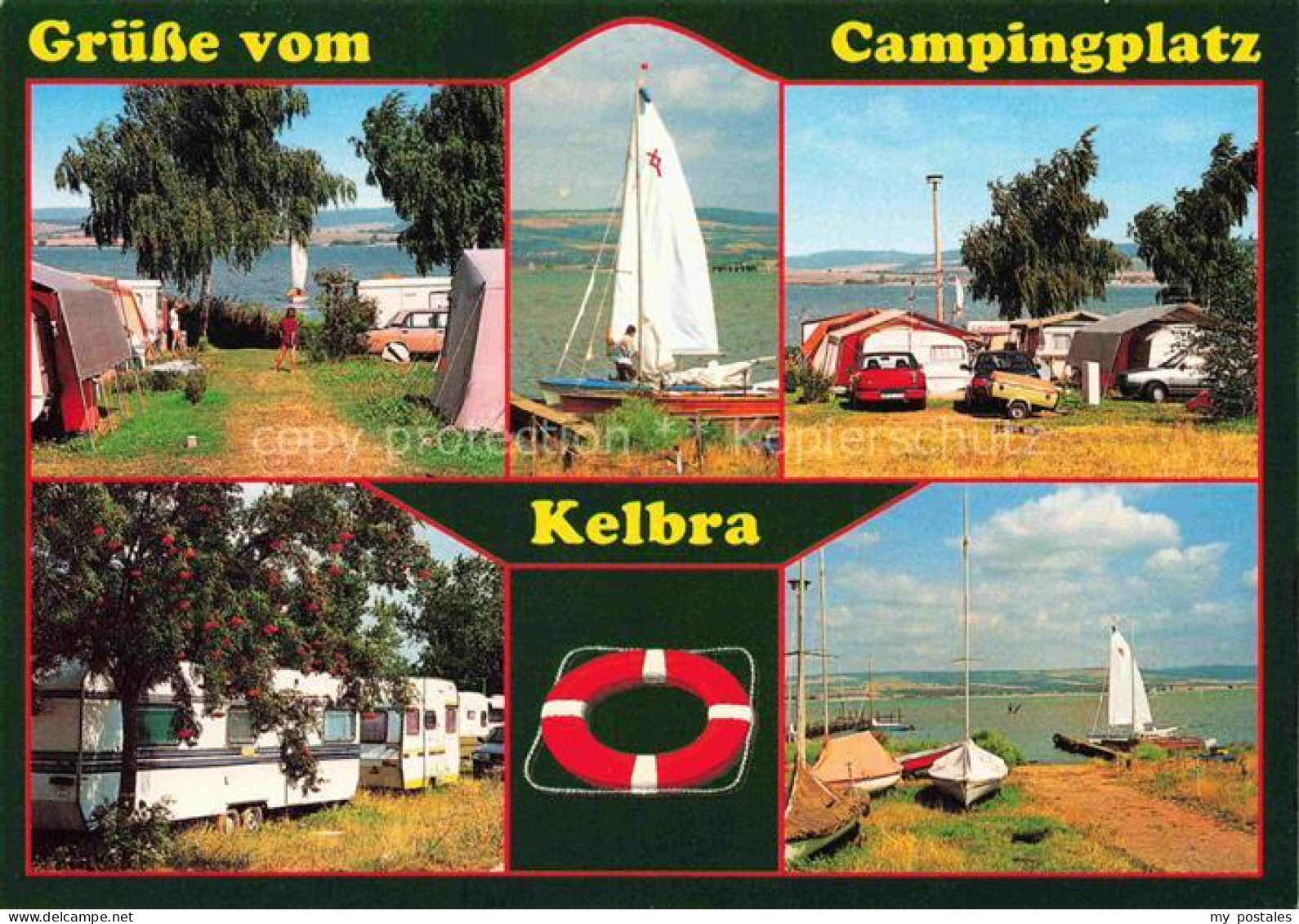 Kelbra Kyffhaeuser Campingplatz Strandbad Segeln