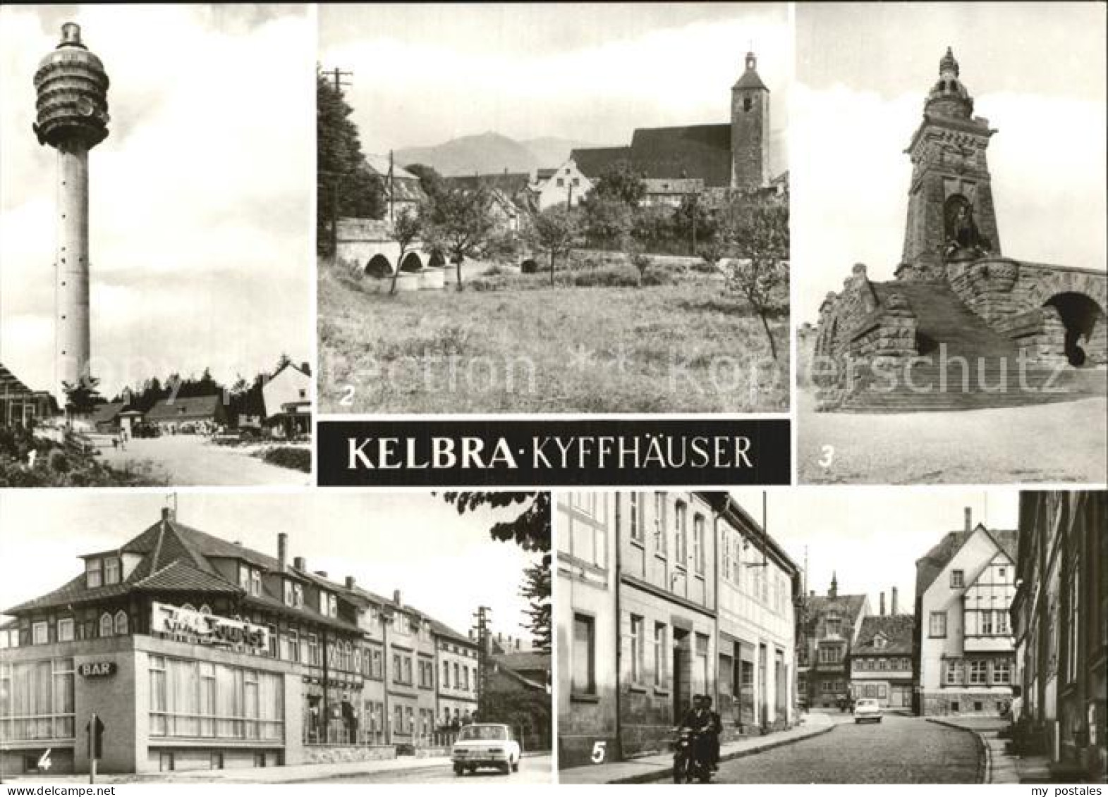 Kelbra Kyffhaeuser Fernsehsendeturm Kulpenberg Helmebruecke Hotel Tourist Markts