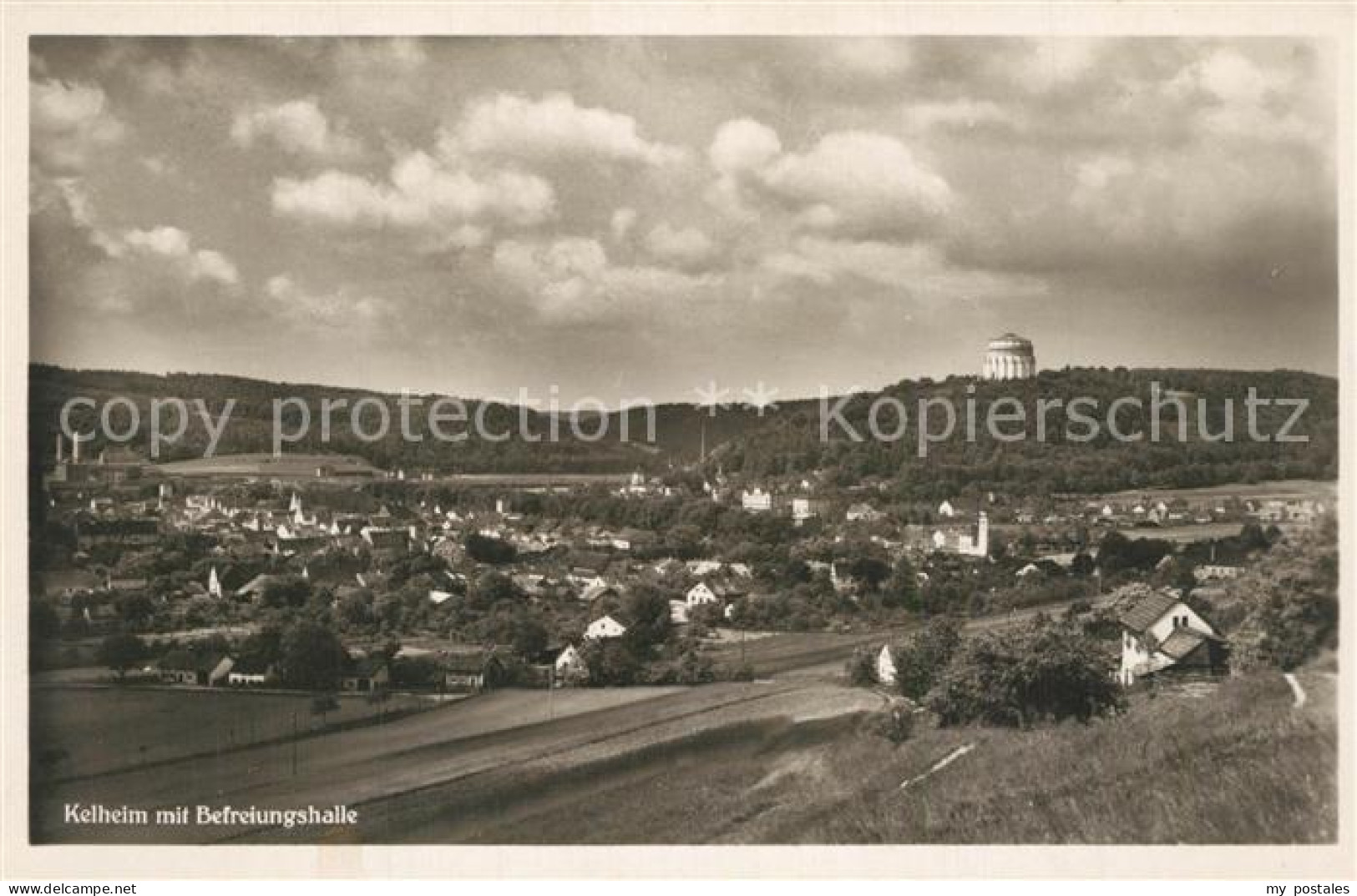 Kelheim Panorama Befreiungshalle