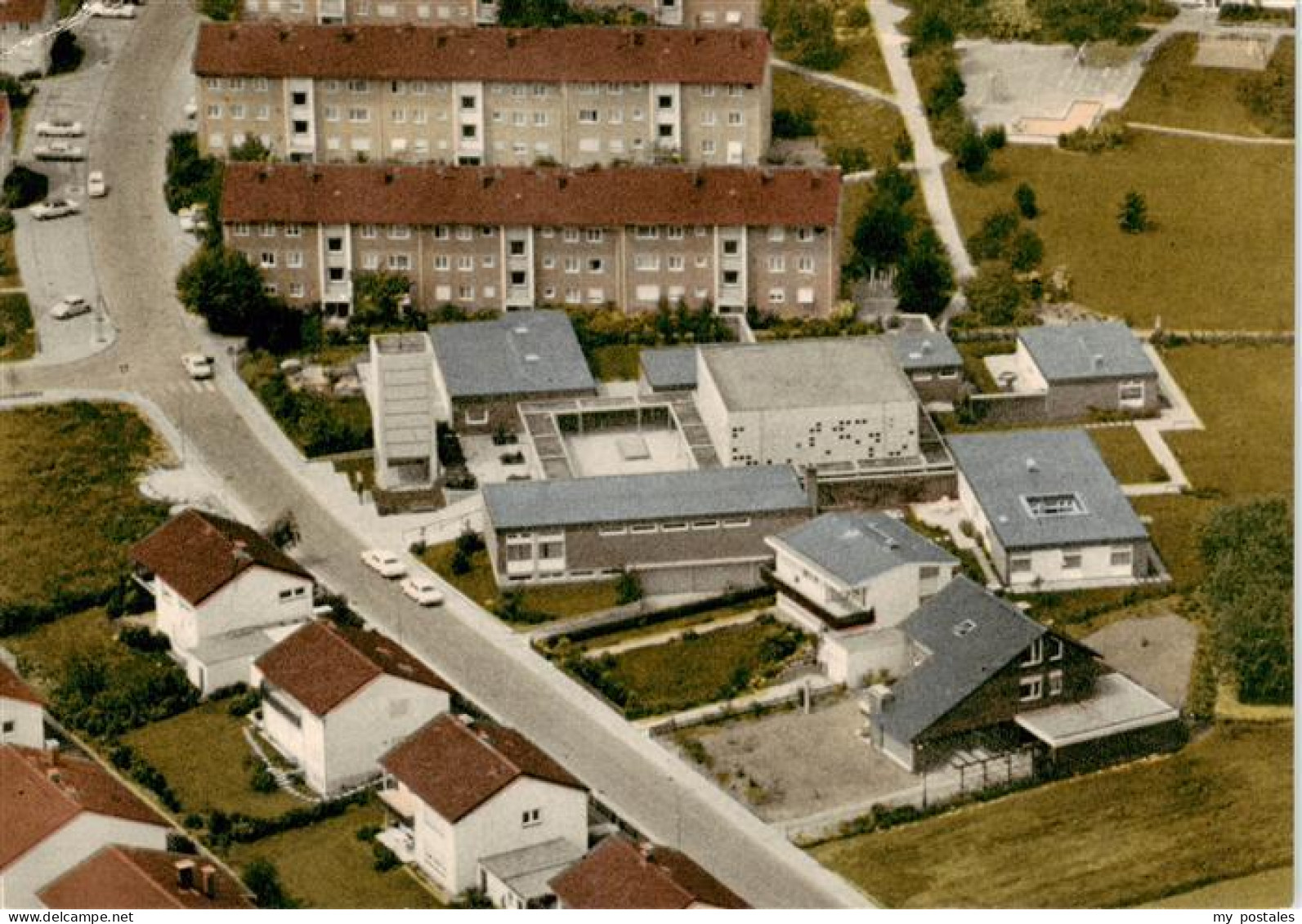 Kelkheim Gemeinde Zentrum Fliegeraufnahme