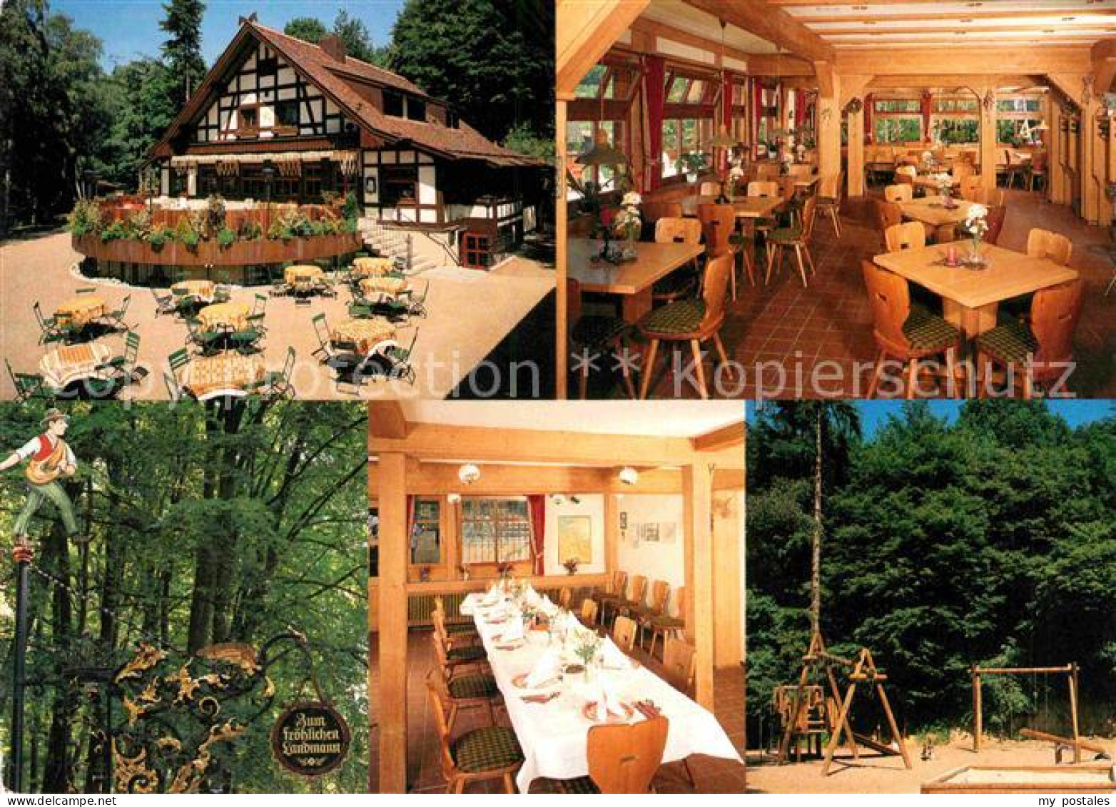Kelkheim Rettershof Zum froehlichen Landmann Cafe Restaurant Kinderspielplatz