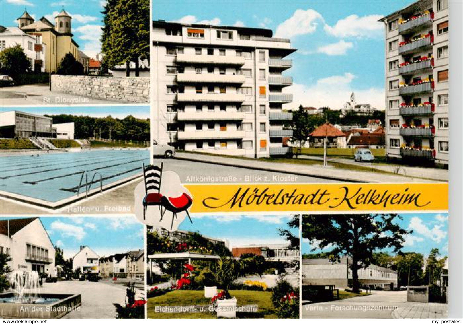 Kelkheim St. Dionysius Freibad Hallenbad Altkoenigstrasse Kloster Stadthalle Bru